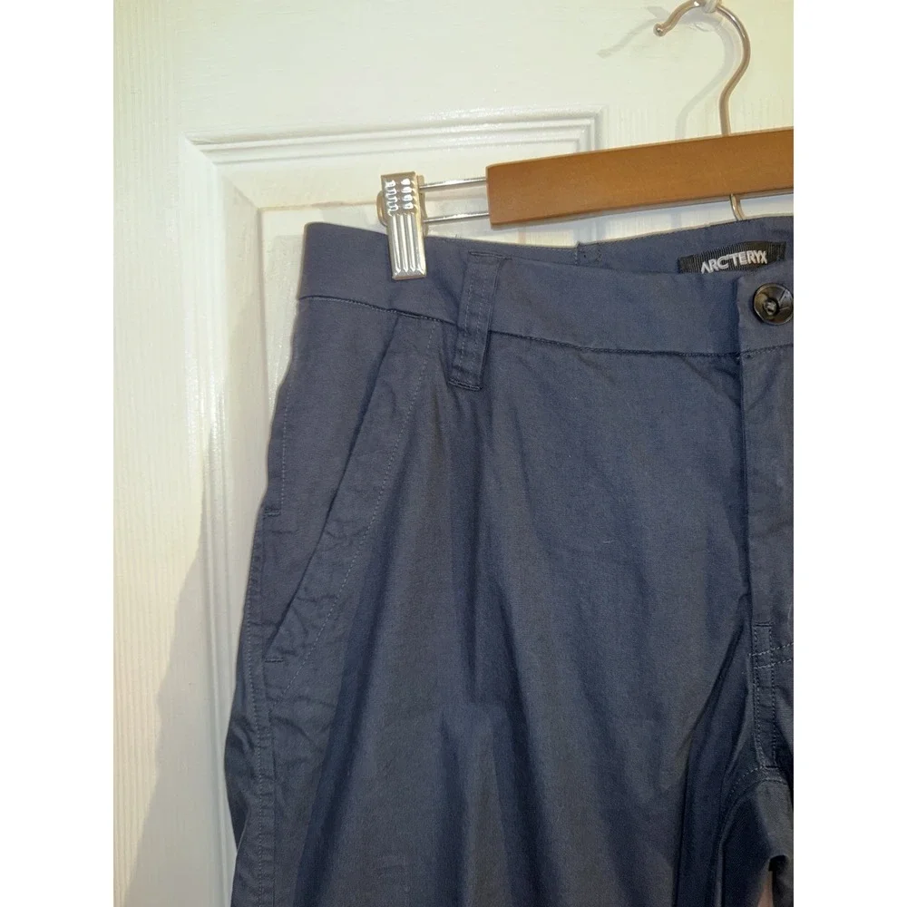 Arcteryx Pants Mens Navy Atlin Cronin Chino Lightweight Hiking Pants 32